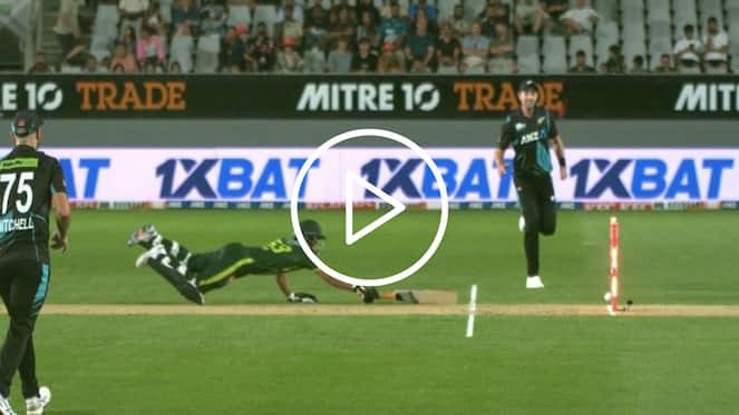 [Watch] Adam Milne's Rapid Throw Ends In A Disaster For Talented Saim Ayub